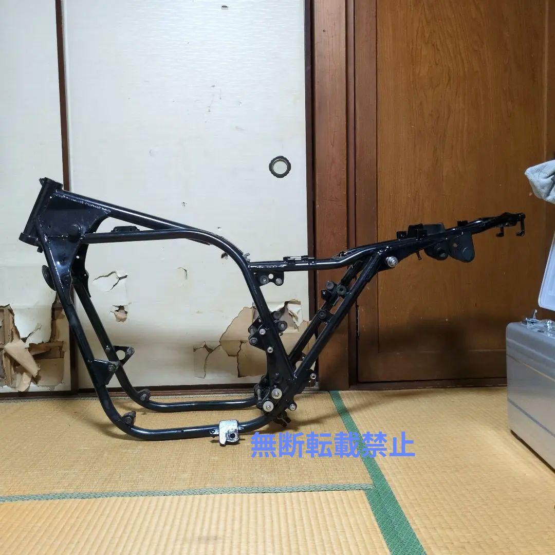 M*e様 Z750FX-IIフレーム(逆車)　書類付き　値引き可能