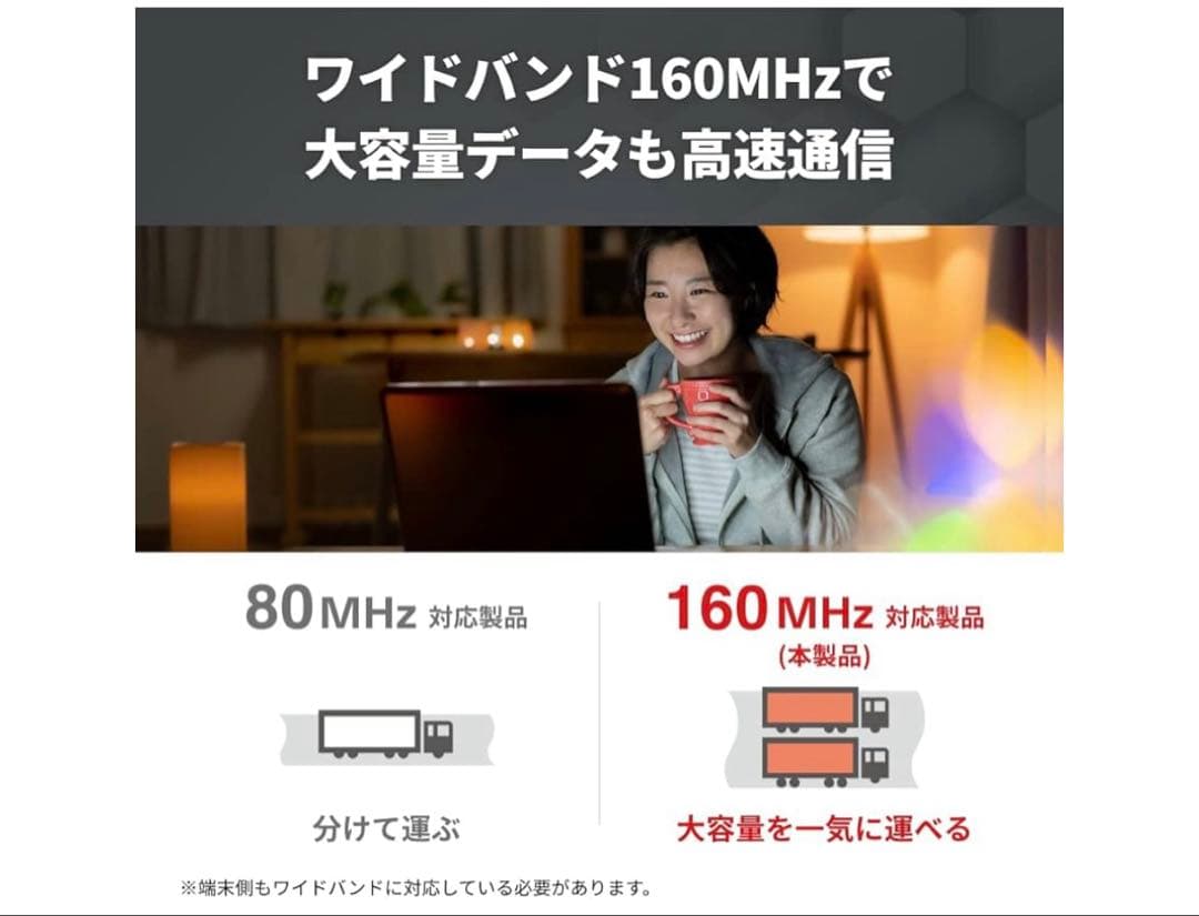 新品⭐︎WSR-6000AX8P WiFi 無線buffalo シャンパンゴールド