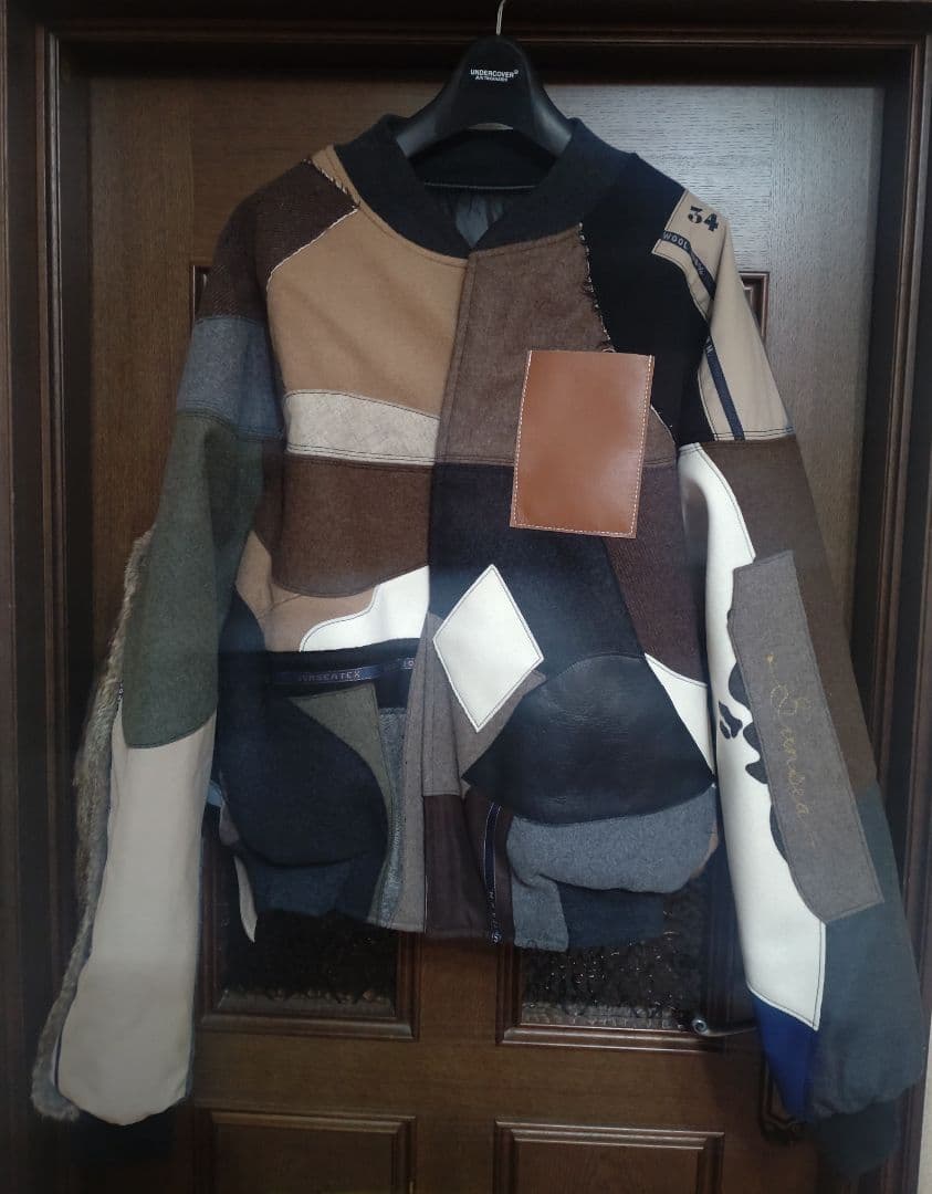 M*0様 SUNSEA　23AW Mix-up Derby Blouson