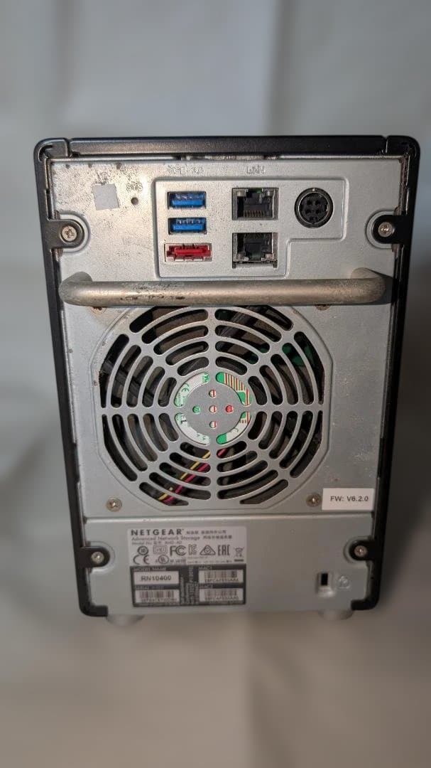 【NAS】NETGEAR ReadyNAS 104