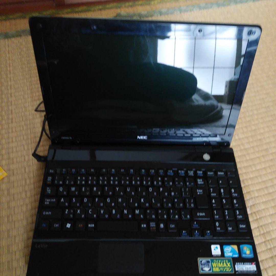 NEC LaVie ノートPC 日本語キーボード ACアダプター付き