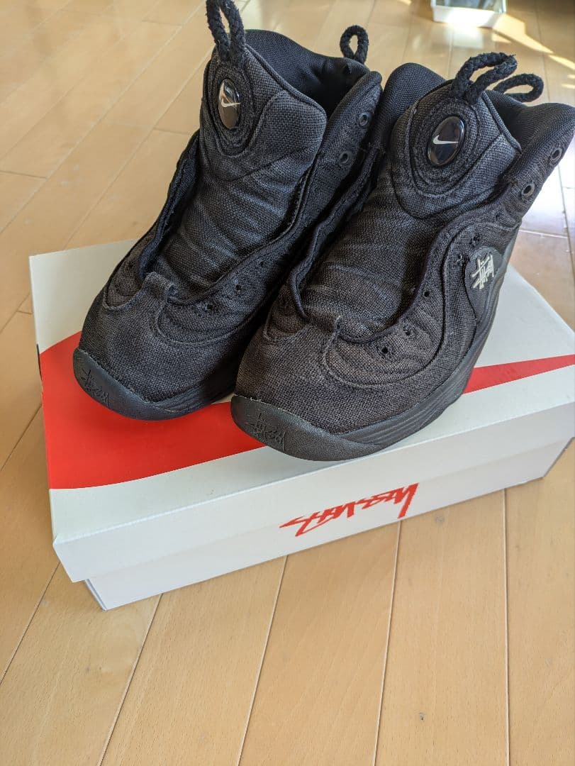 ■建国記念日値下げ　NIKE エアペニー2 stussy 27cm 紐・箱付き