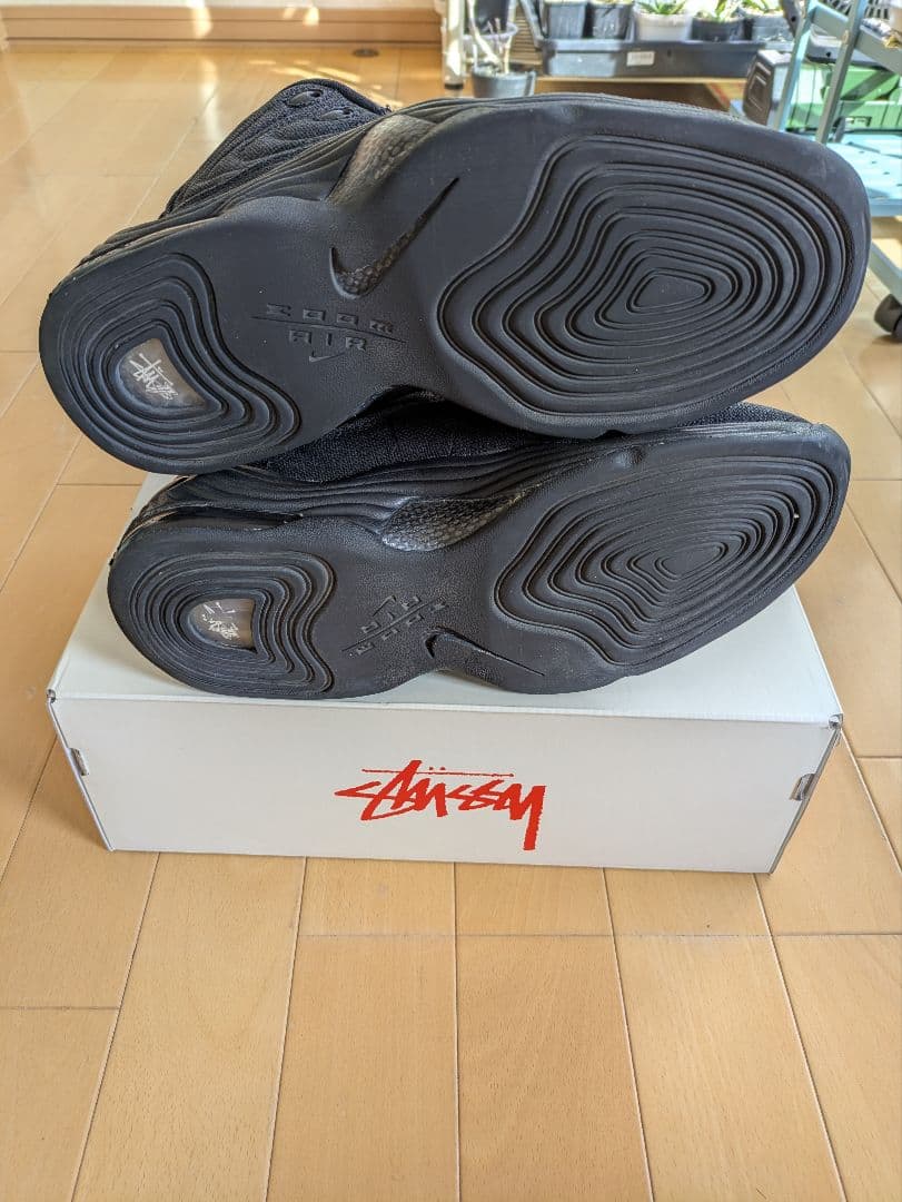 ■建国記念日値下げ　NIKE エアペニー2 stussy 27cm 紐・箱付き