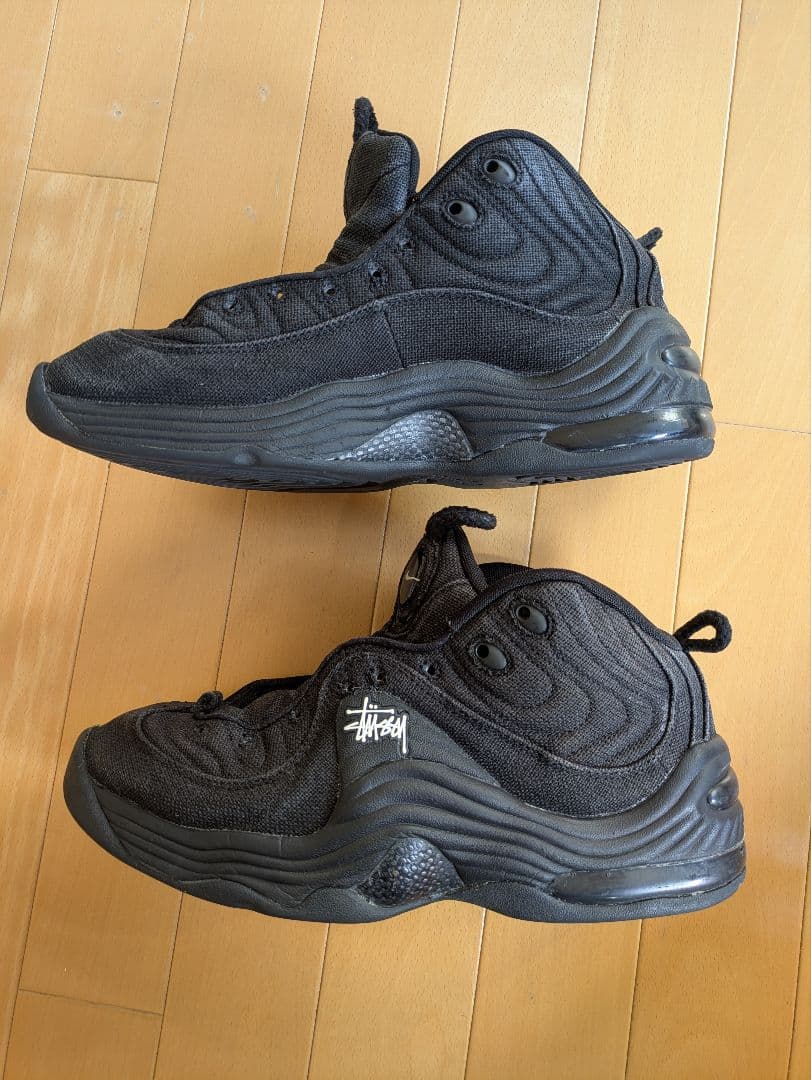 ■建国記念日値下げ　NIKE エアペニー2 stussy 27cm 紐・箱付き
