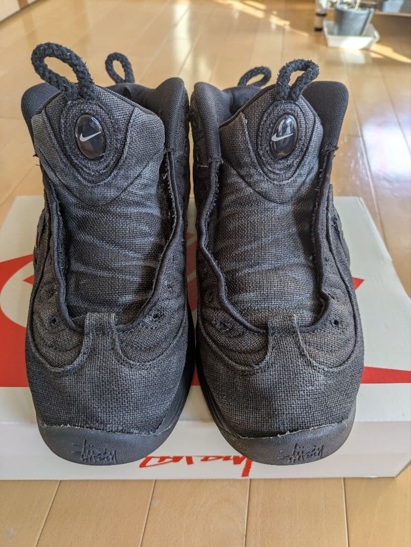 ■建国記念日値下げ　NIKE エアペニー2 stussy 27cm 紐・箱付き