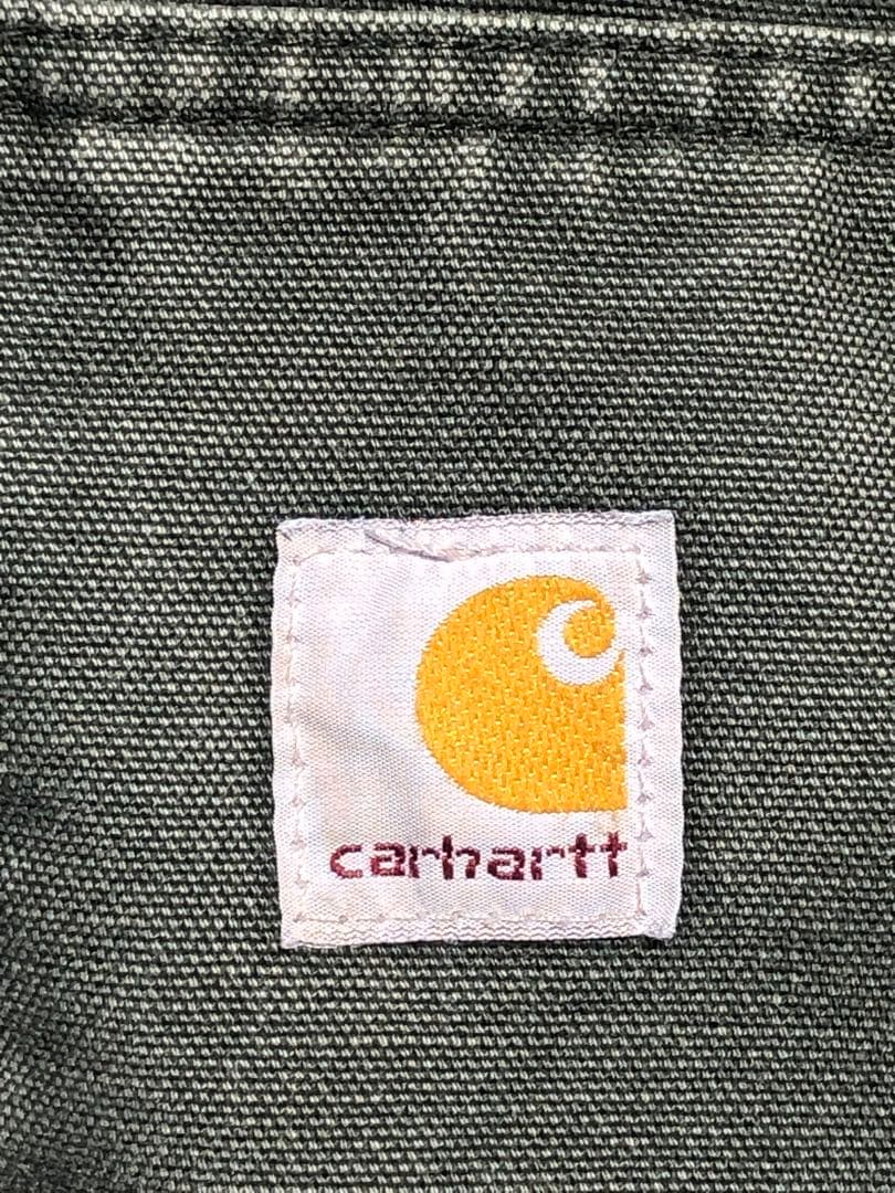 焼*ー様 レア！Carhartt アクティブジャケット モスグリーン　グレーフリ