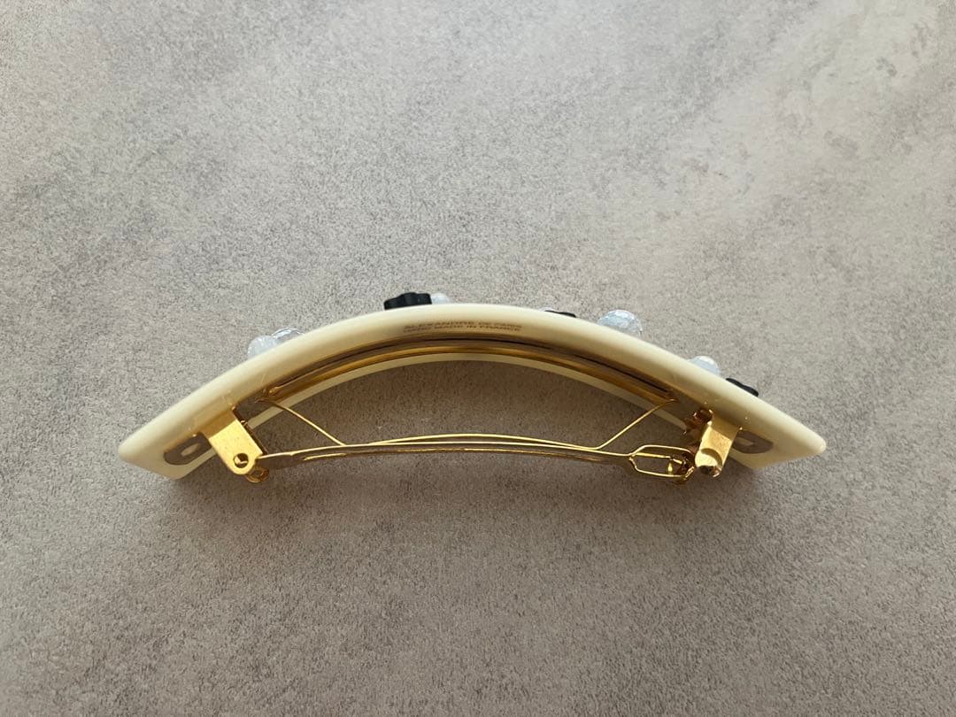 美品ALEXANDRE DE PARIS ヘアアクセサリーバレッタCHANEL