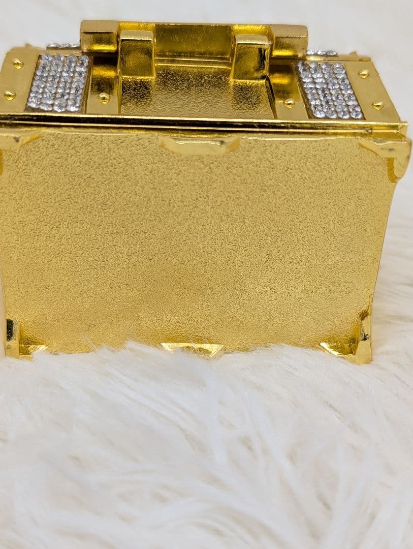 美品●ローズゴールド エタニティリング　10k 金属ケース付き