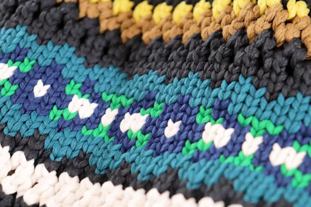 入手困難★sacaiサカイ★完売ニットプルオーバーマルチ黒