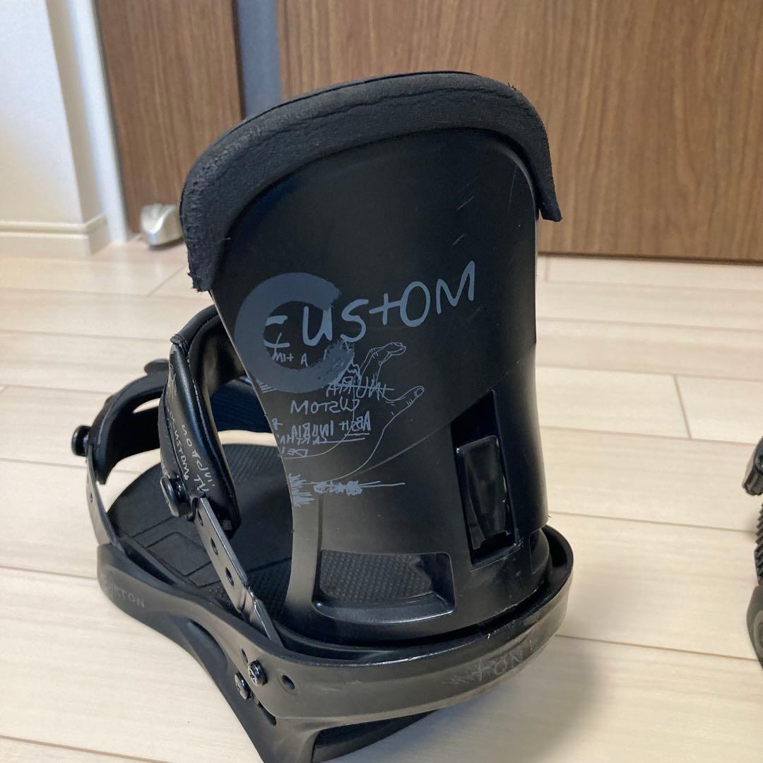 バートン　CUSTOM ブラック スノーボードビンディング