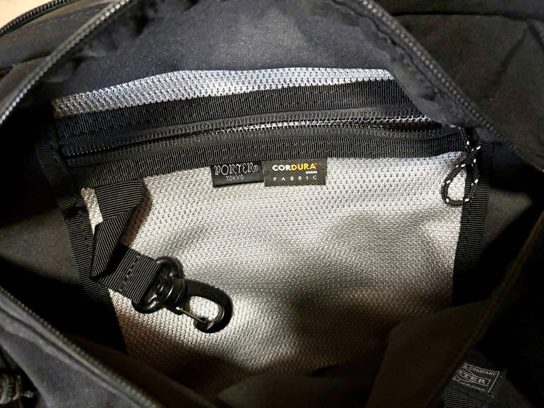 PORTER クランカーズS ブラック