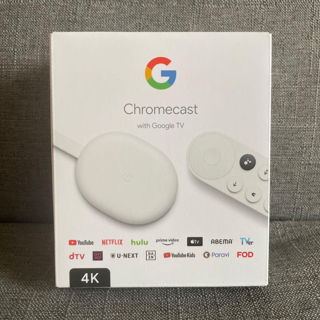 Chromecast with Google TV 4K 中古品