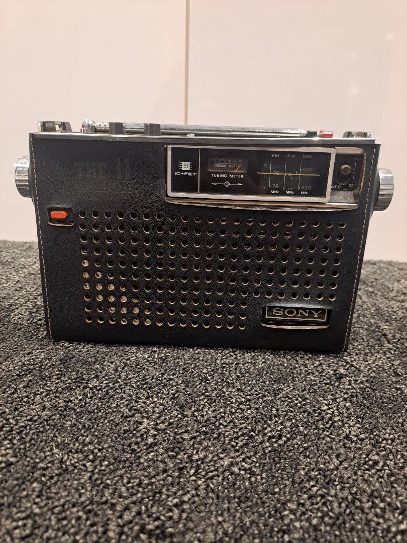 ソニー　SONY　ICF-1100D ラジオ 昭和レトロ