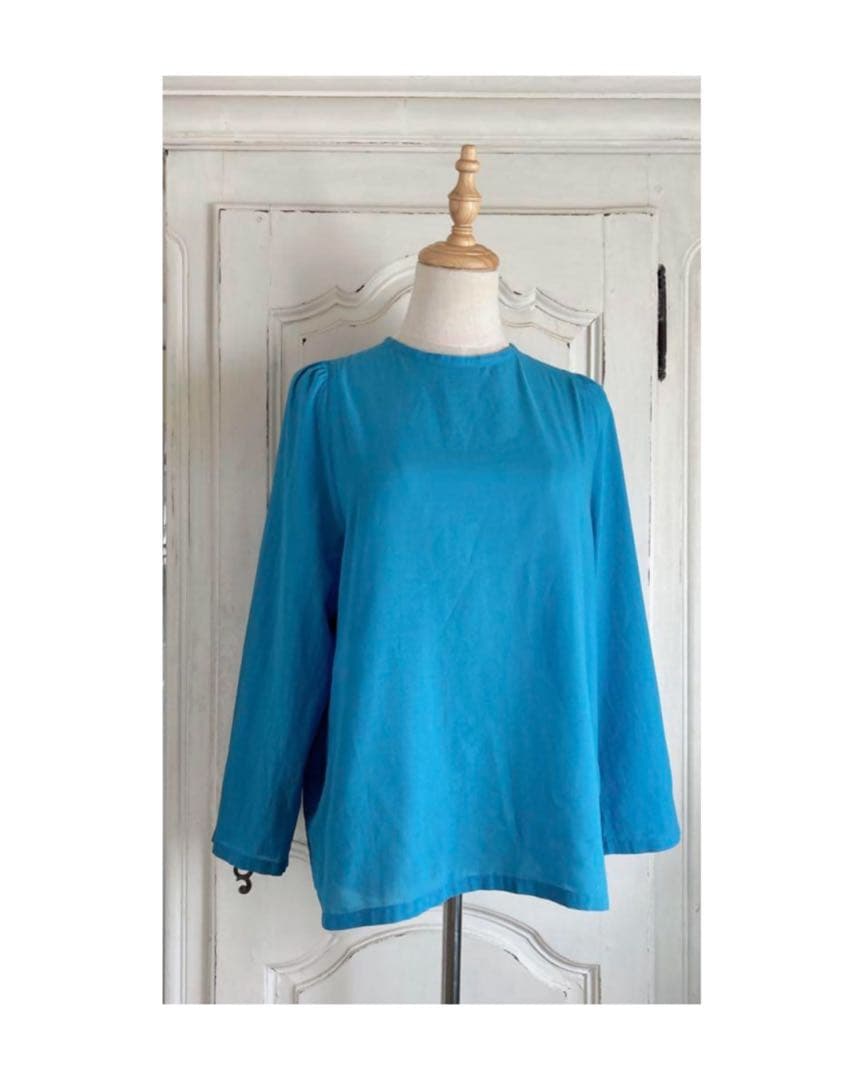 ミナペルホネン◼️ mina perhonen ◼️ガーゼコットンシャツブラウス