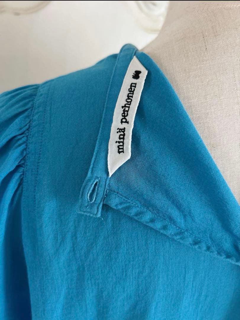 ミナペルホネン◼️ mina perhonen ◼️ガーゼコットンシャツブラウス