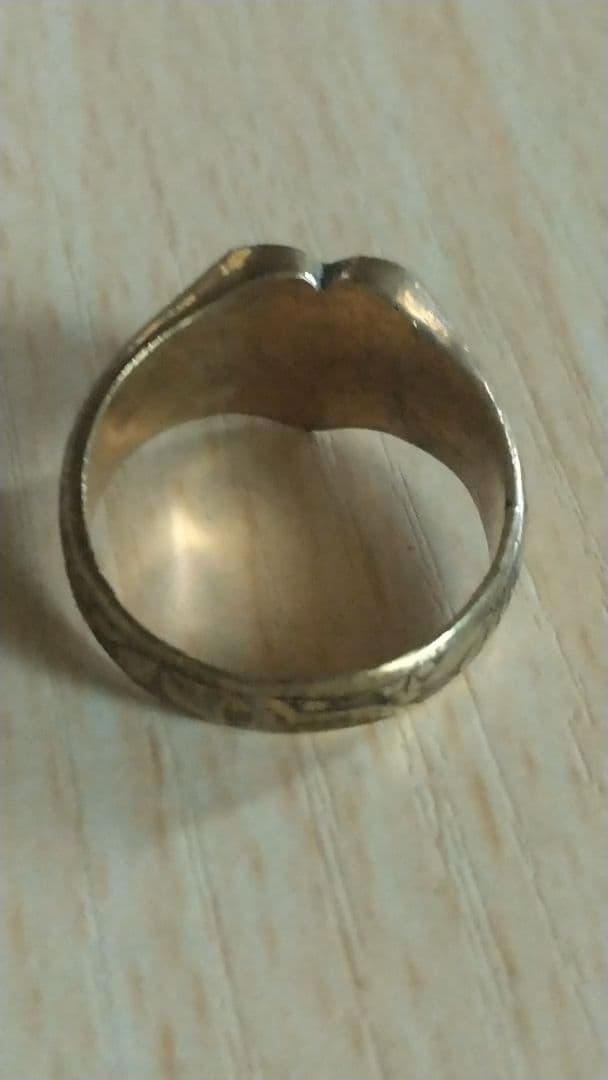 アンティークリング　彫刻　彫金　ヴィクトリアン1900年kanam専用