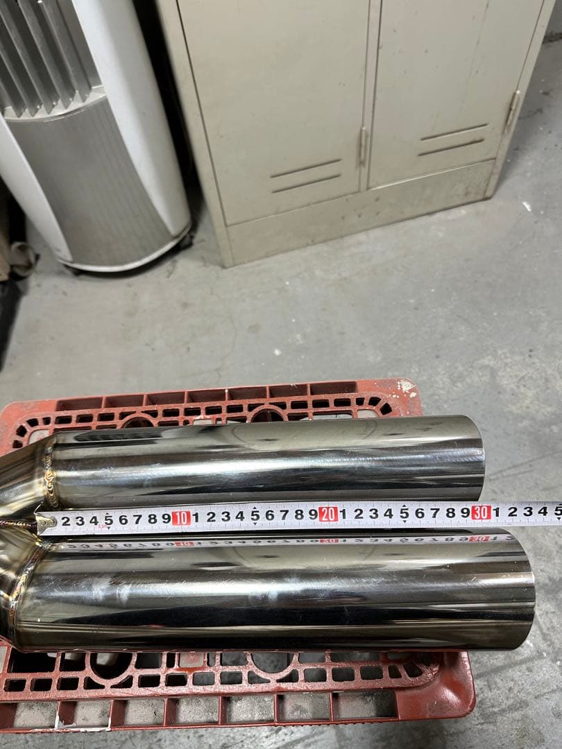 在庫処分！ワンオフマフラー オールステンレス76.3