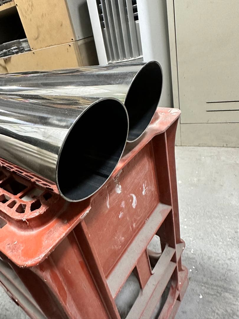 在庫処分！ワンオフマフラー オールステンレス76.3