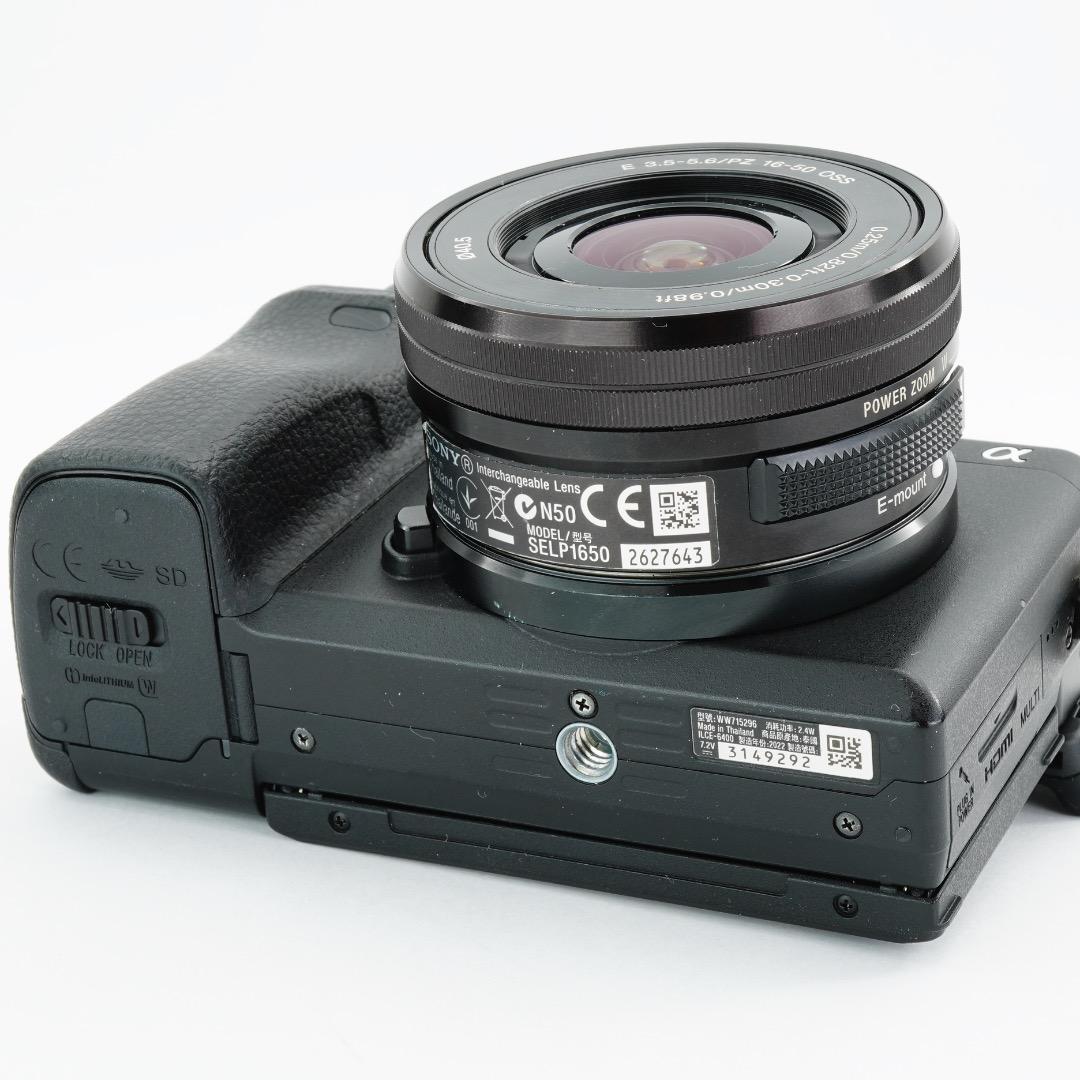 美品 SONY ミラーレス 真・α6400 ILCE-6400L すぐ撮影◎