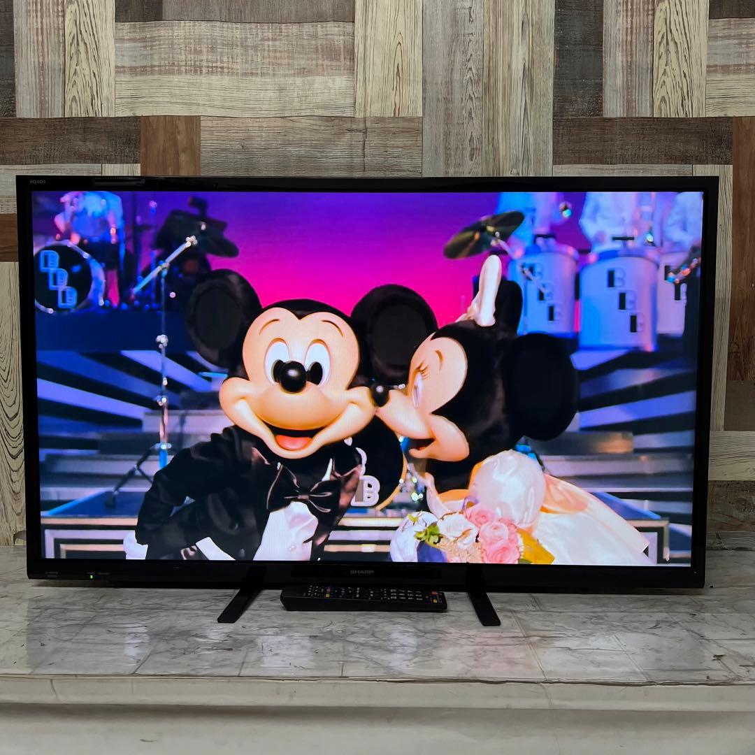 即日受渡❣️全国送料込シャープ 40型テレビ AQUOS 裏録画対応2画面表示