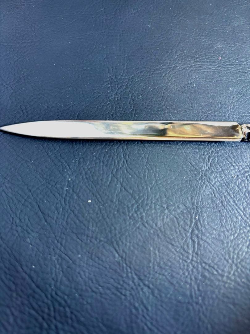 ニ*ル様 starring silver925 Mexico ペーパーナイフ　編