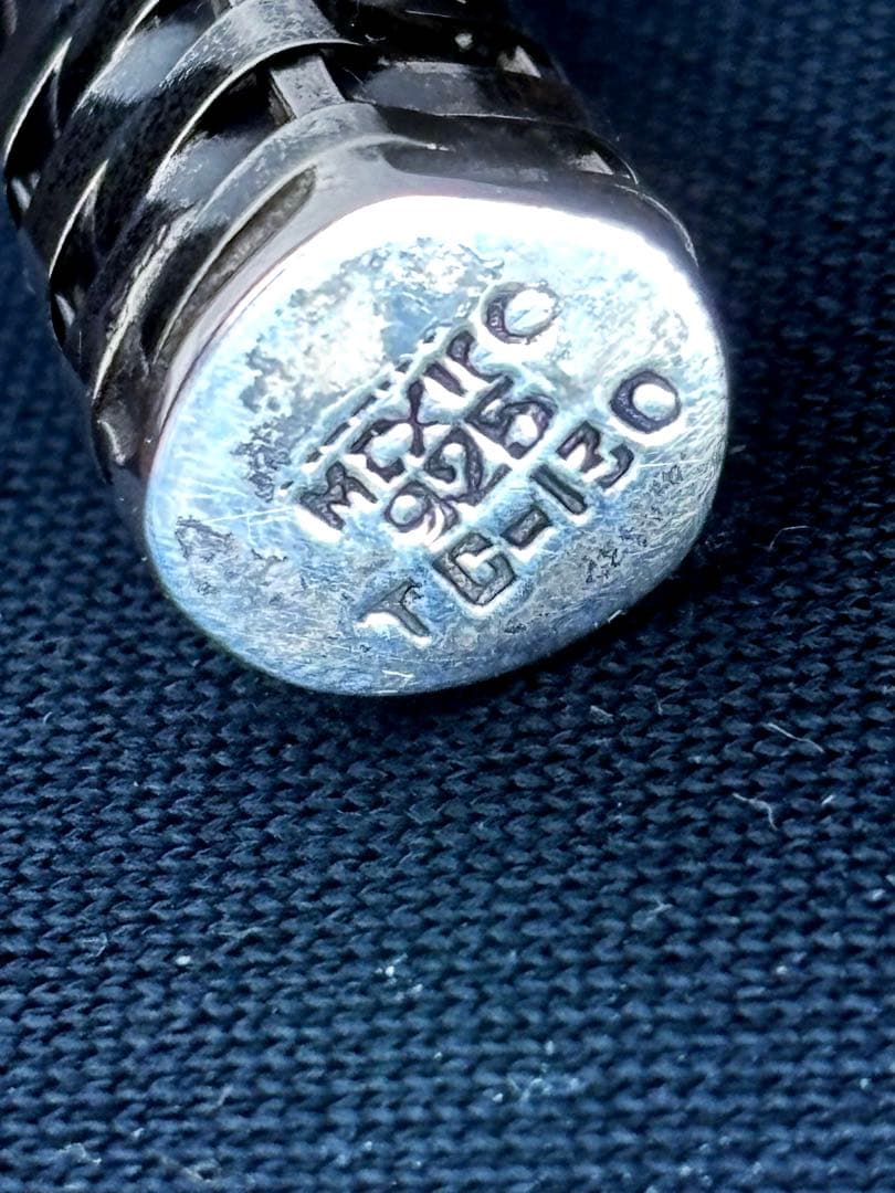 ニ*ル様 starring silver925 Mexico ペーパーナイフ　編