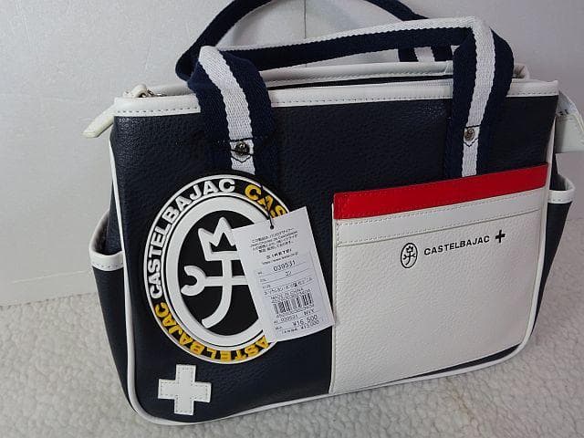 【新品本物】CASTELBAJAC トートバッグ/紺￥16,500-