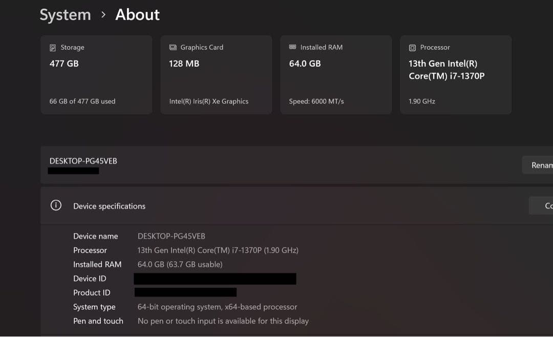 Windowsノート本体 ThinkPad X1 Carbon Gen11 OLED Ram 64GB