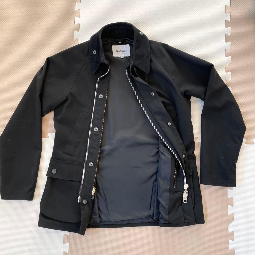【美品】Barbour別注 Bedale SLウールライク36ビデイル　黒