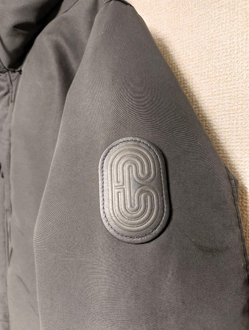 COACHダウンジャケット フード付き