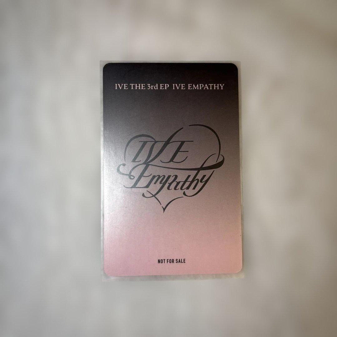 IVE イソ　empathy 大阪　会場限定　トレカ