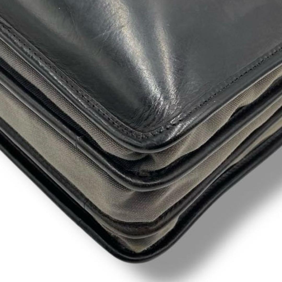 美品 フェリージ ビジネスバッグ レザー 1996 アコーディオン 廃盤 バッグ