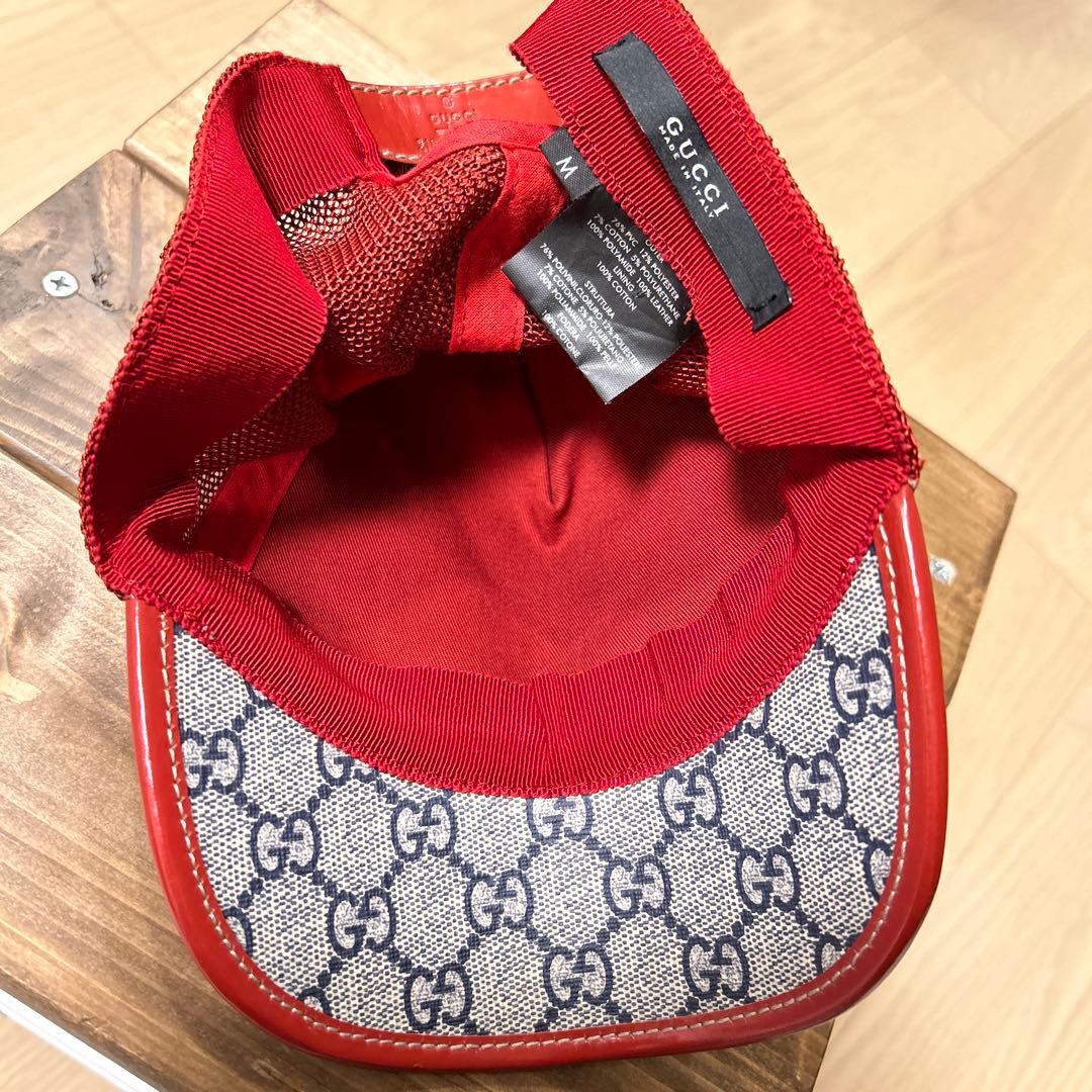 GUCCI CAP グッチ メッシュキャップ ハート ローズ 廃盤 レア 帽子