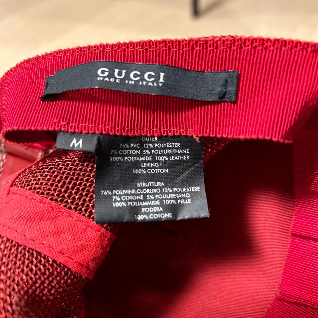 GUCCI CAP グッチ メッシュキャップ ハート ローズ 廃盤 レア 帽子