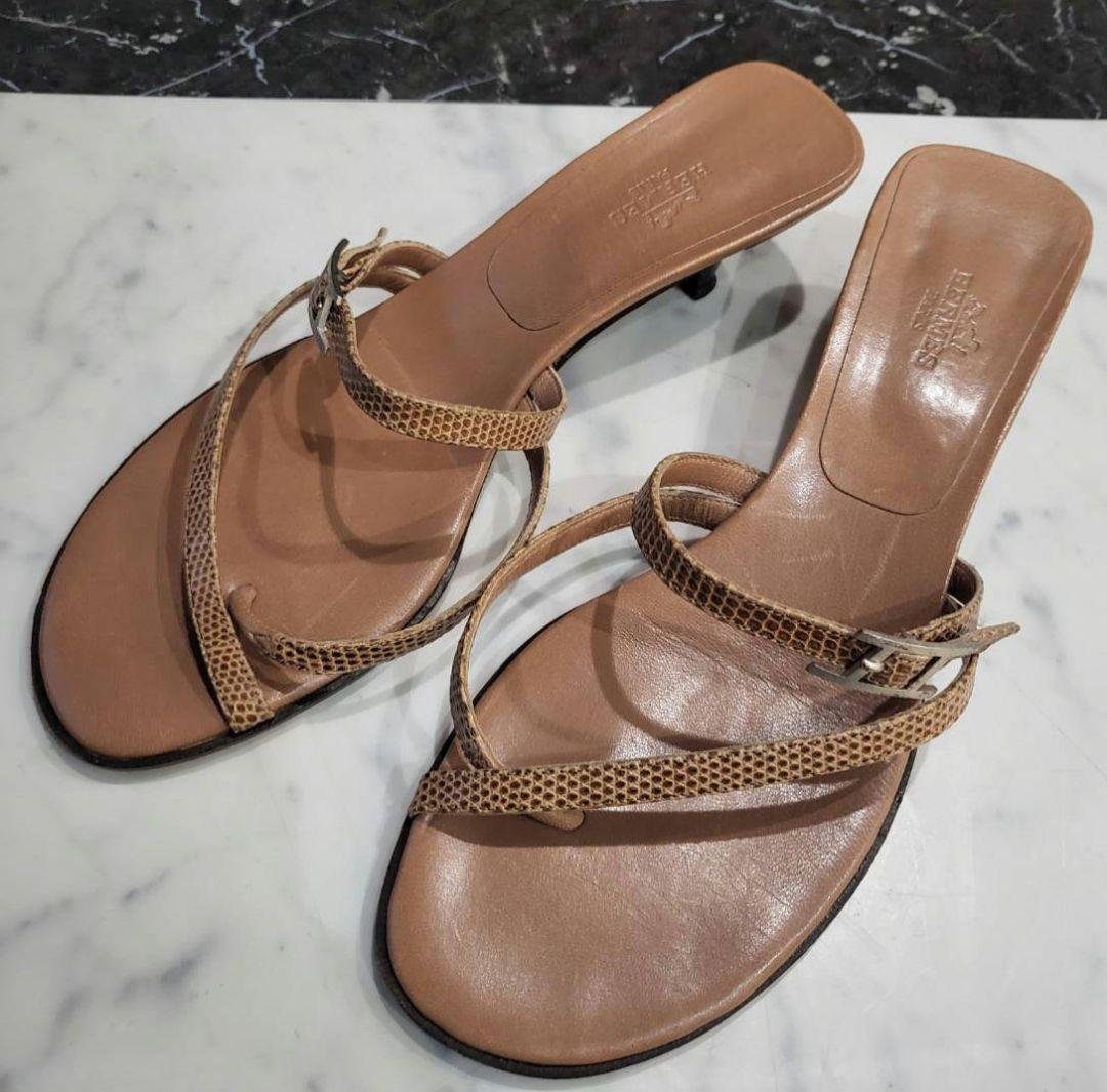 【sonoさま専用】HERMES ミュール　38サイズ