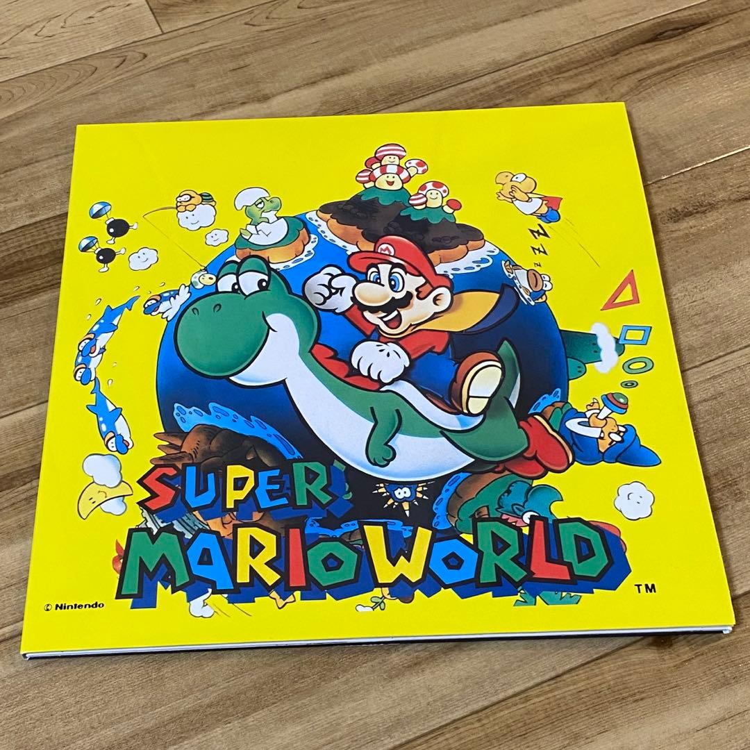 スーパーマリオワールド サントラ レコード アナログ マリオ 美品