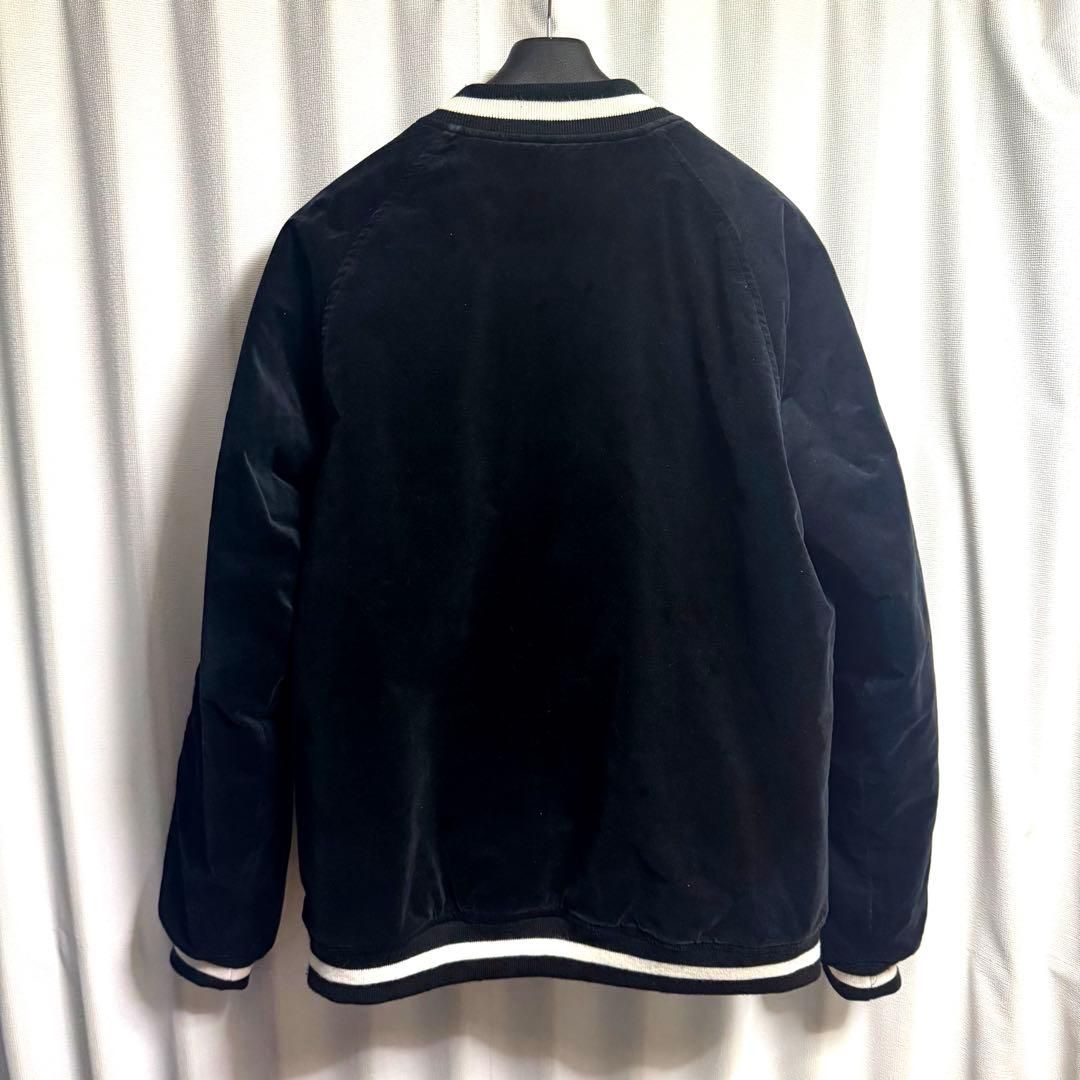 ジャケット・アウター A BATHING APE VELOUR SOUVENIR JACKET L