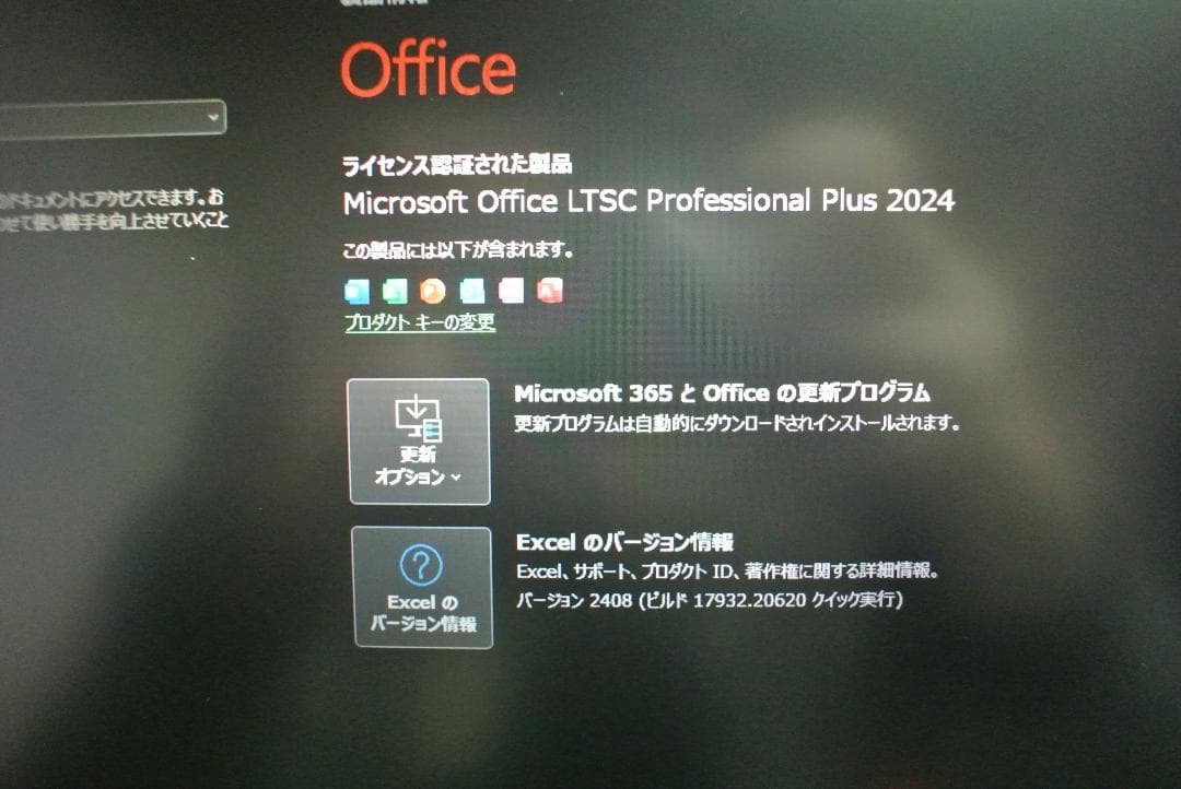 Office2024 635G7 Ryzen4500U 8G/256GB 動作品