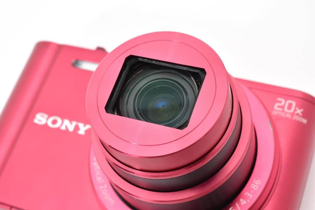 美品　SONY Cyber-shot DSC-WX300 レッド ＃A379