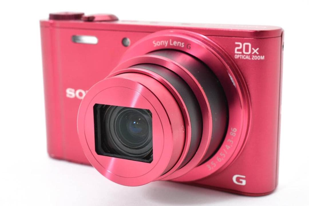 美品　SONY Cyber-shot DSC-WX300 レッド ＃A379