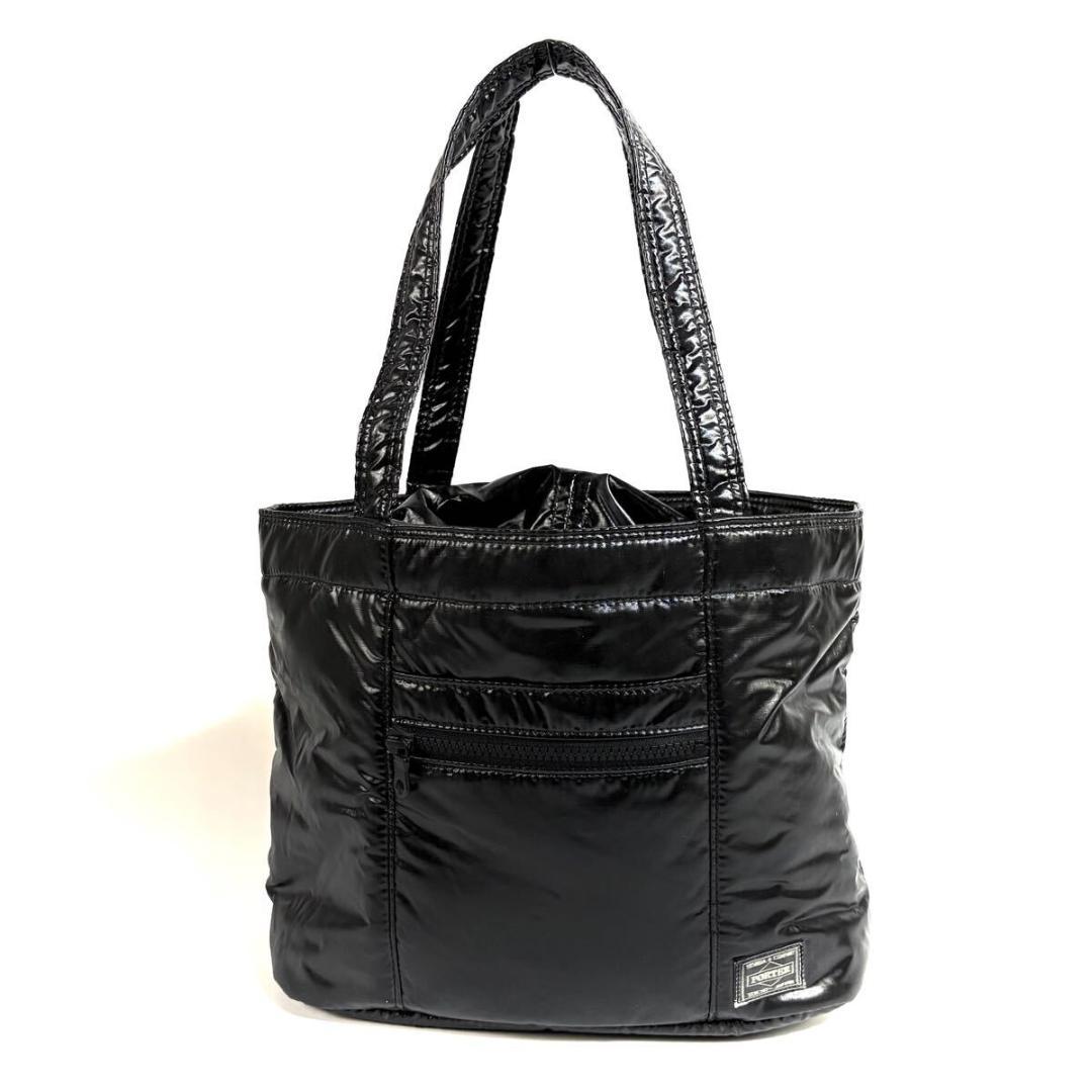 【美品】PORTER シーレ トートバッグ 軽量ナイロン ブラック 日本製