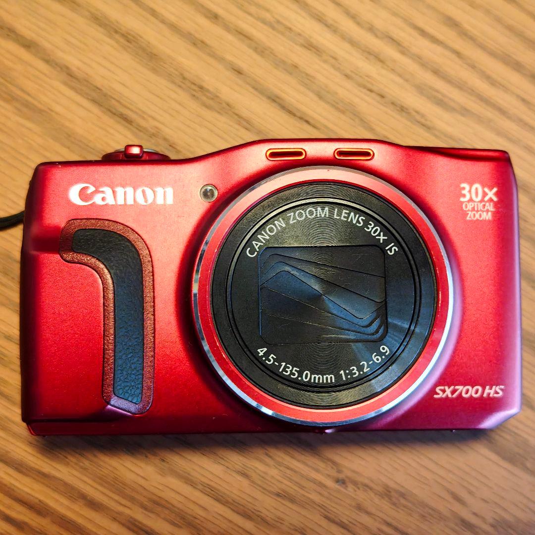 Canon SX700 HS レッド 30倍光学ズーム