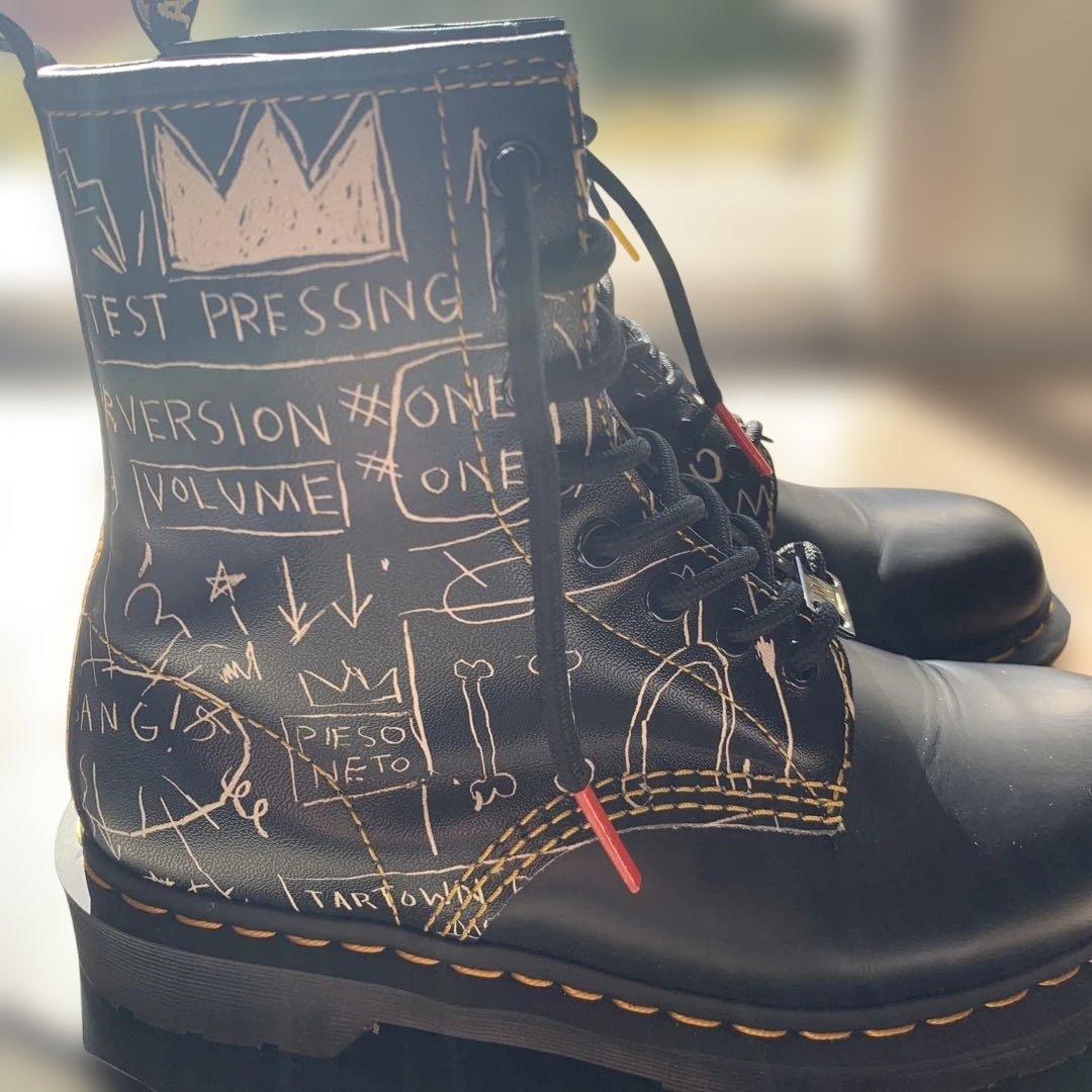 靴 Dr.Martens 60years jean-michel Basquiat