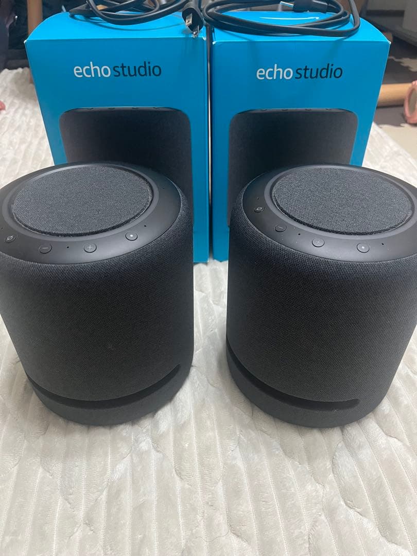 【Amazon Echo Studio】3Dオーディオ&Alexa2台セット