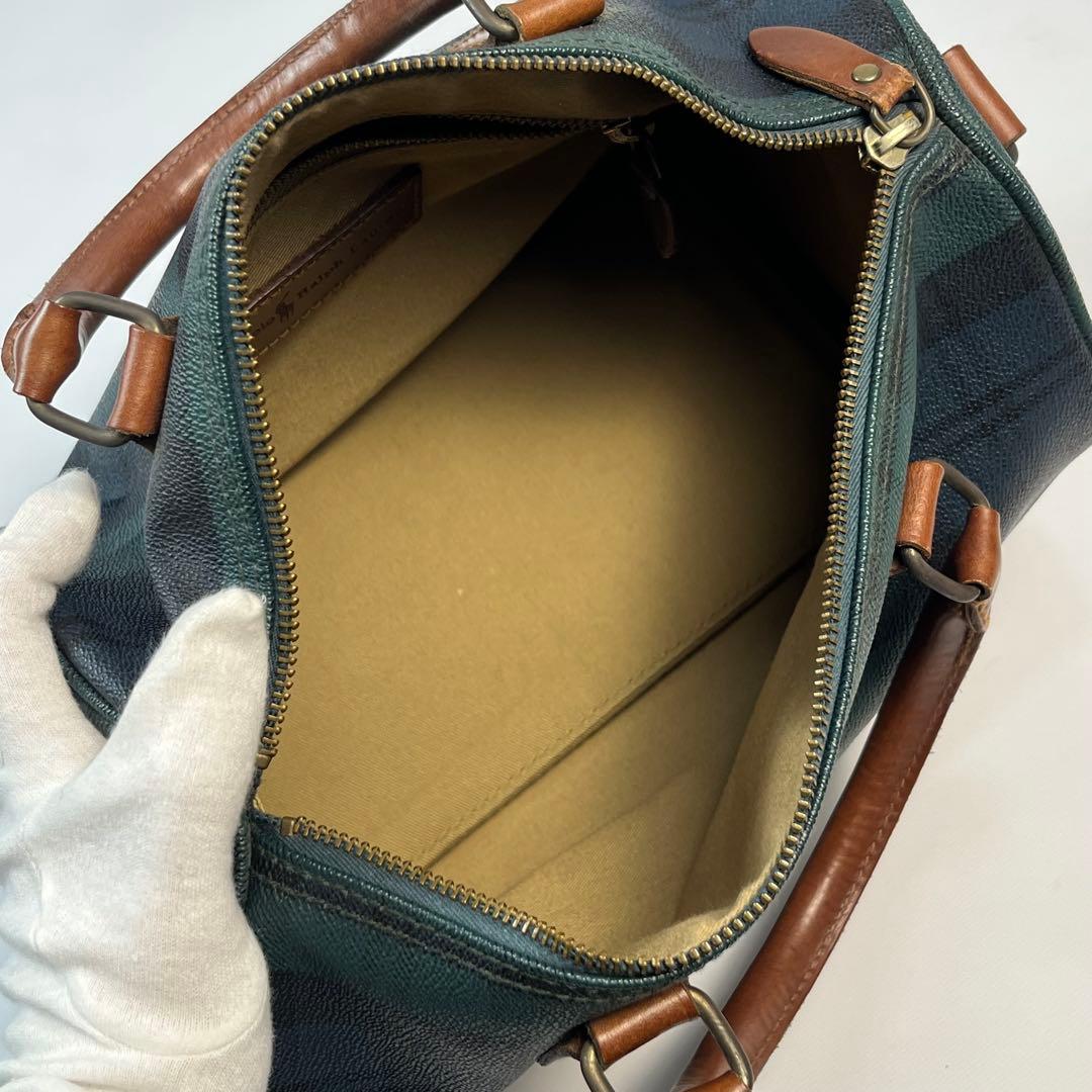 Polo Ralph Lauren ボストンバッグ　ブラックウォッチ　PVC