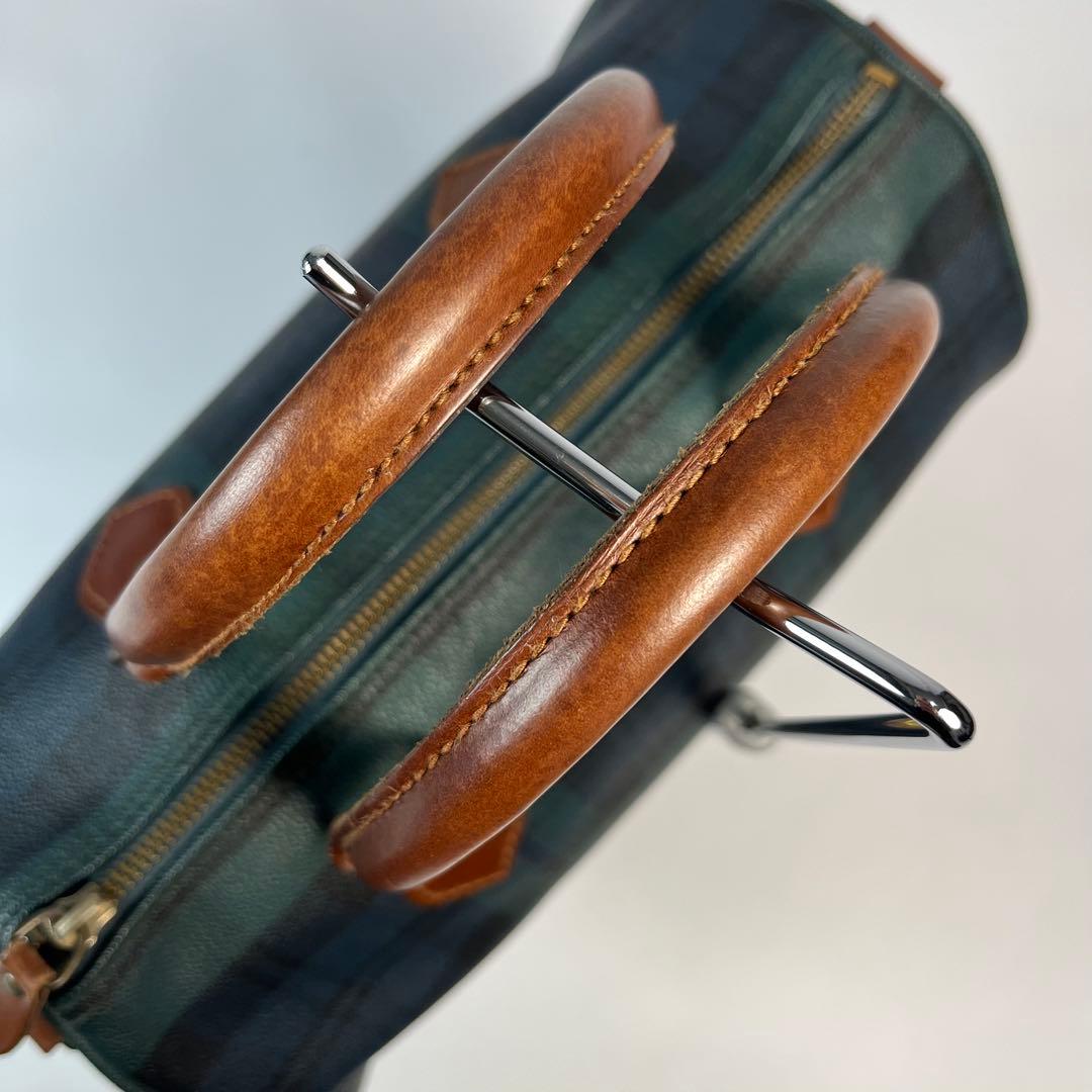 Polo Ralph Lauren ボストンバッグ　ブラックウォッチ　PVC