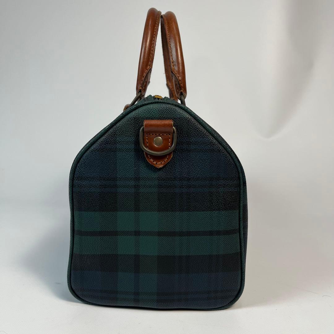 Polo Ralph Lauren ボストンバッグ　ブラックウォッチ　PVC