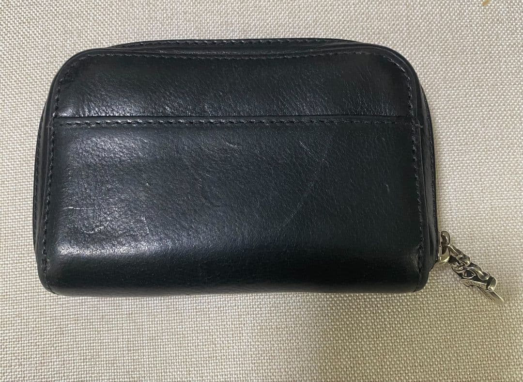 クロムハーツ 黒 レザー ケース