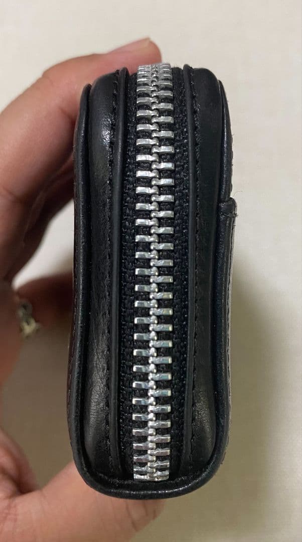 クロムハーツ 黒 レザー ケース