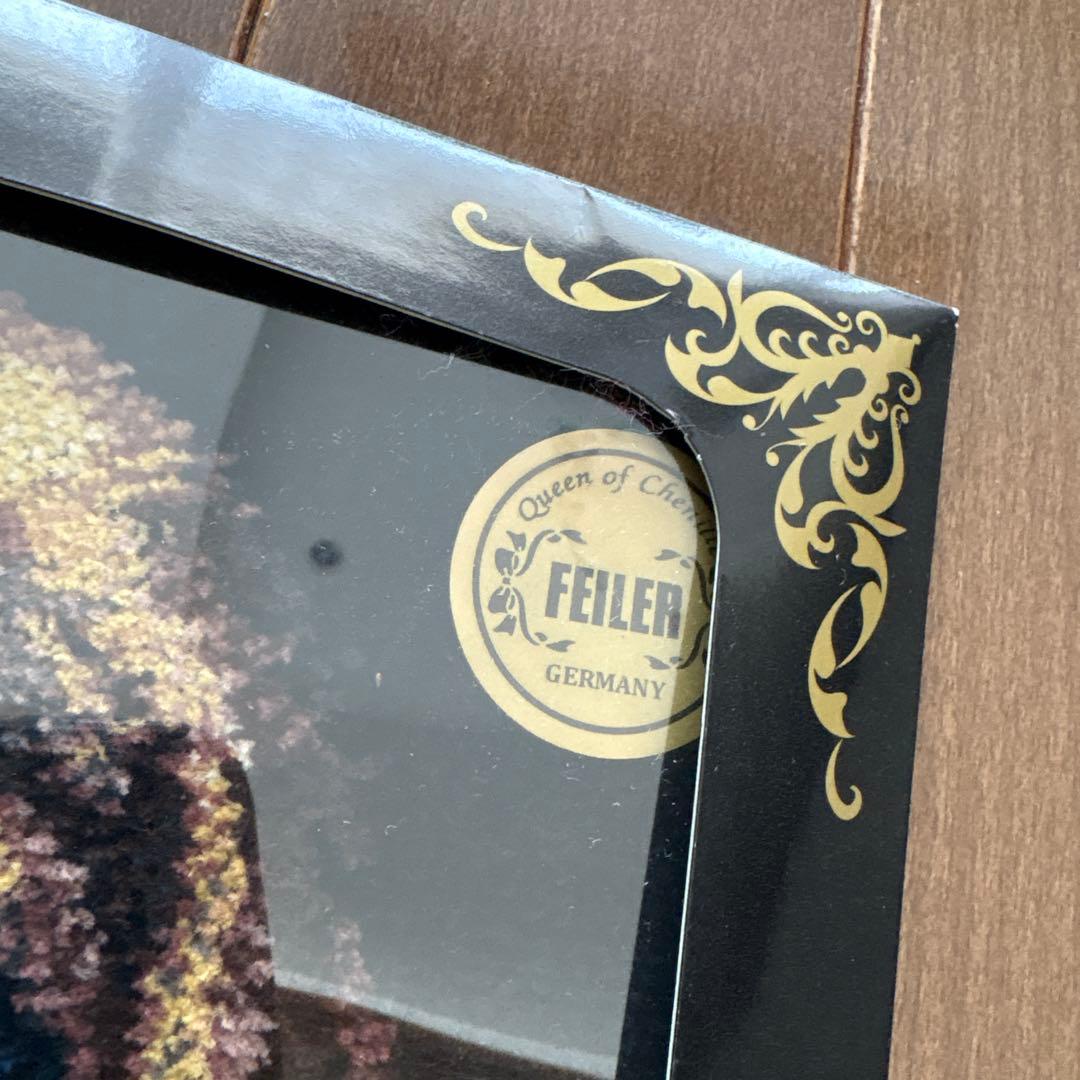 未使用　FEILER フェルメール　真珠の耳飾りの少女　フェイラー　希少　レア